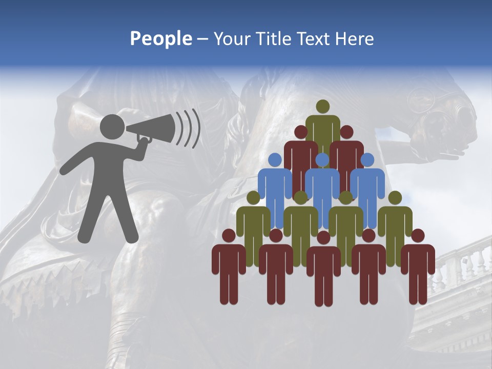 Emperor Marcus Aurelius Tunic PowerPoint Template