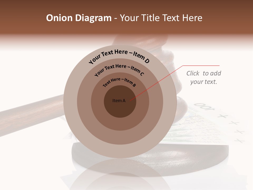 Proceeding Law Wood PowerPoint Template
