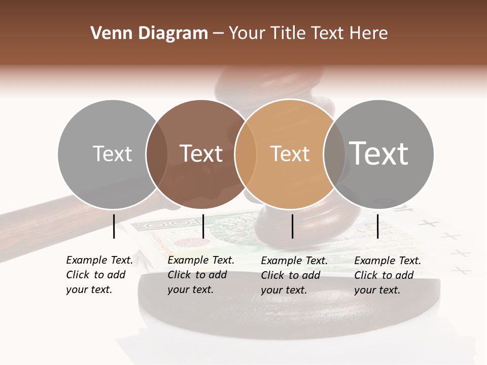 Proceeding Law Wood PowerPoint Template