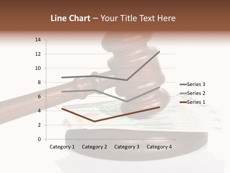 Proceeding Law Wood PowerPoint Template