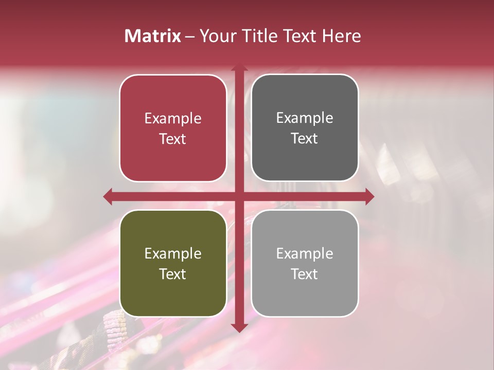 Market Hanger Apparel PowerPoint Template