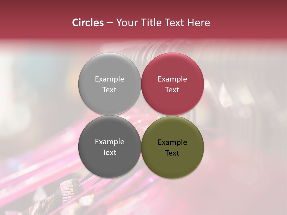 Market Hanger Apparel PowerPoint Template