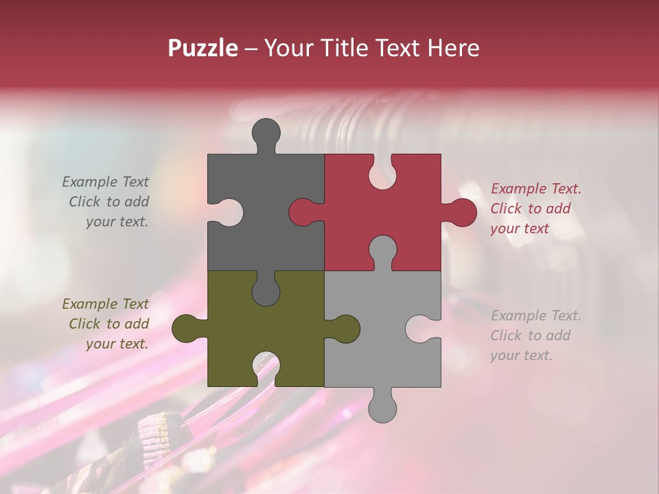 Market Hanger Apparel PowerPoint Template