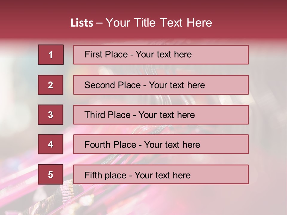 Market Hanger Apparel PowerPoint Template