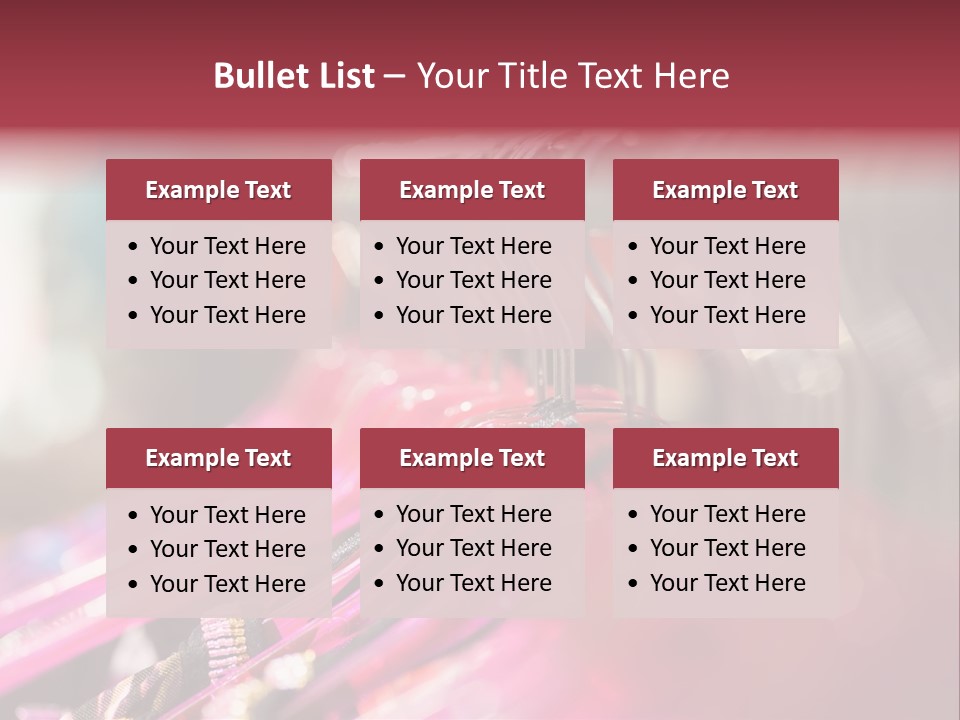 Market Hanger Apparel PowerPoint Template