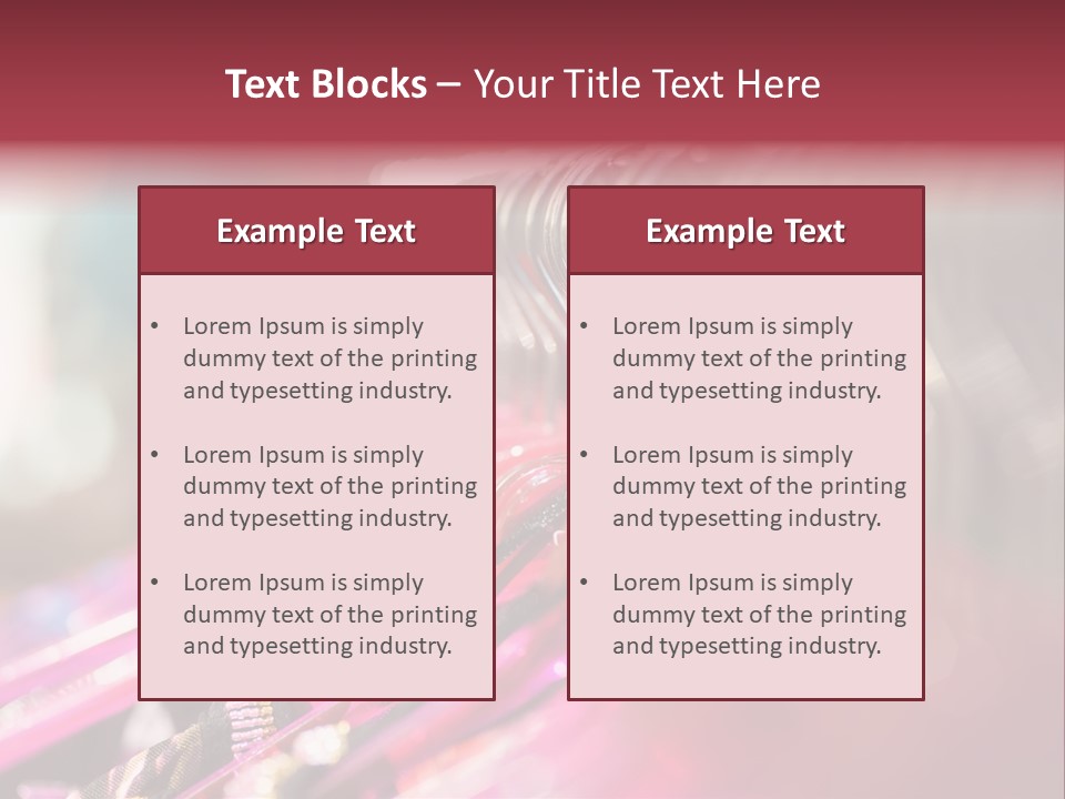 Market Hanger Apparel PowerPoint Template