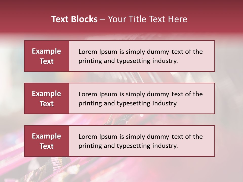 Market Hanger Apparel PowerPoint Template
