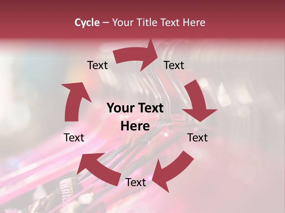 Market Hanger Apparel PowerPoint Template