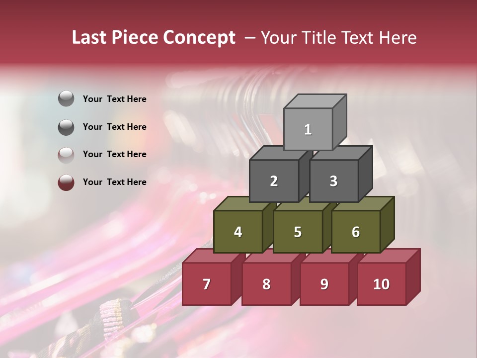 Market Hanger Apparel PowerPoint Template