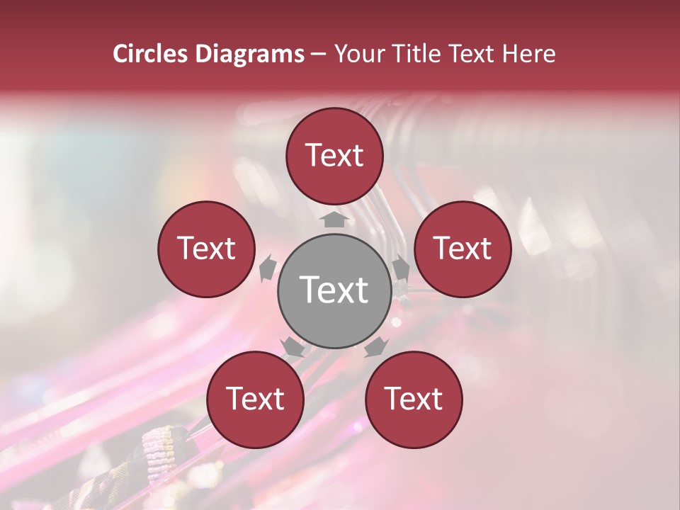 Market Hanger Apparel PowerPoint Template