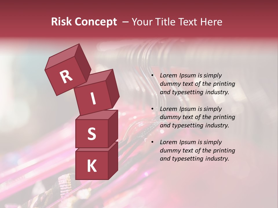 Market Hanger Apparel PowerPoint Template