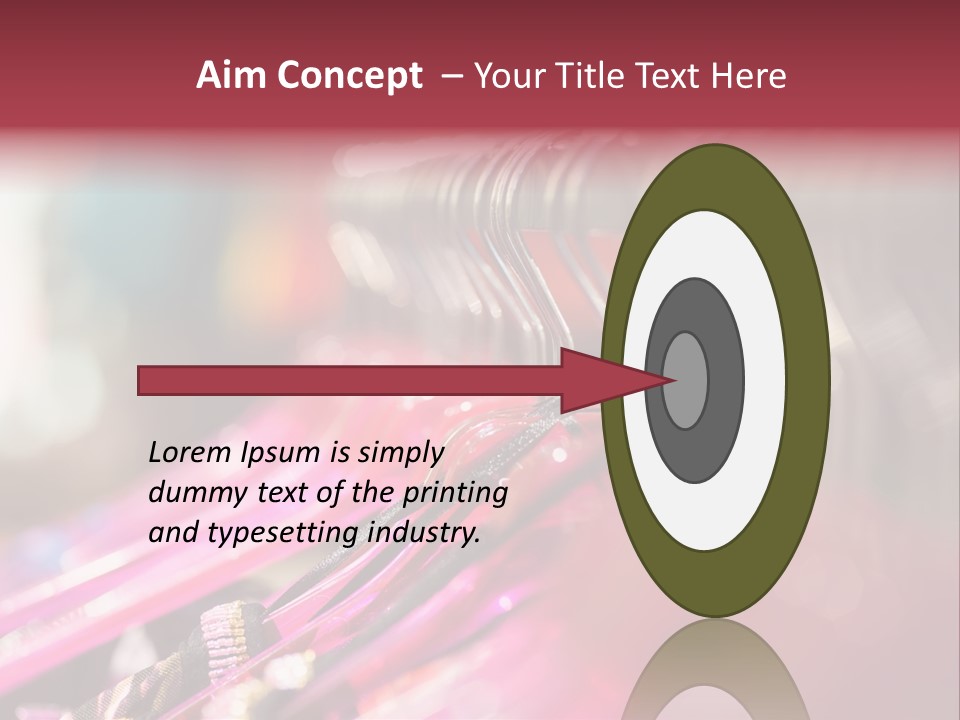 Market Hanger Apparel PowerPoint Template