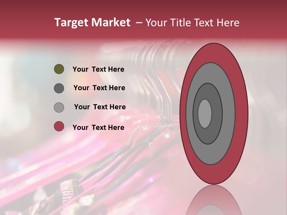Market Hanger Apparel PowerPoint Template