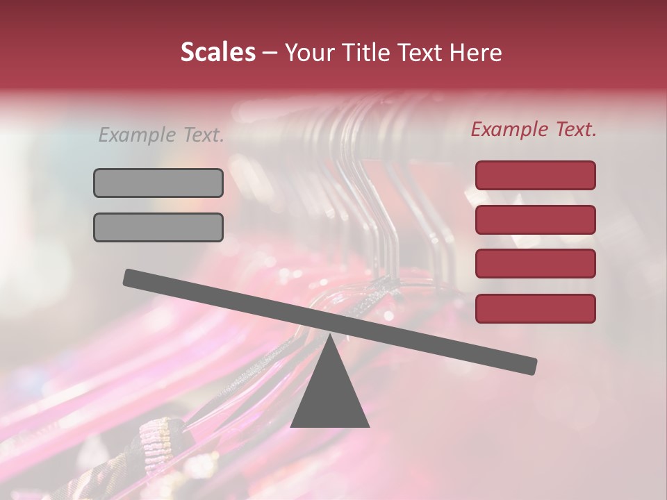 Market Hanger Apparel PowerPoint Template