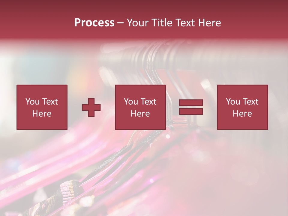 Market Hanger Apparel PowerPoint Template