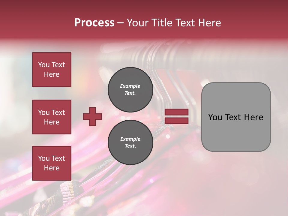 Market Hanger Apparel PowerPoint Template