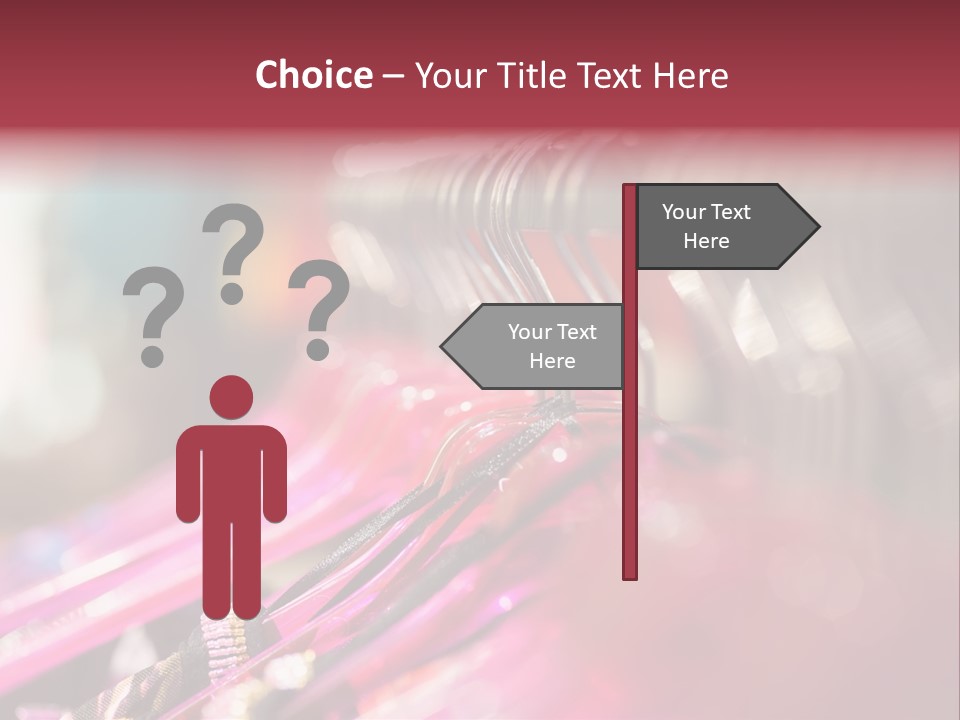 Market Hanger Apparel PowerPoint Template