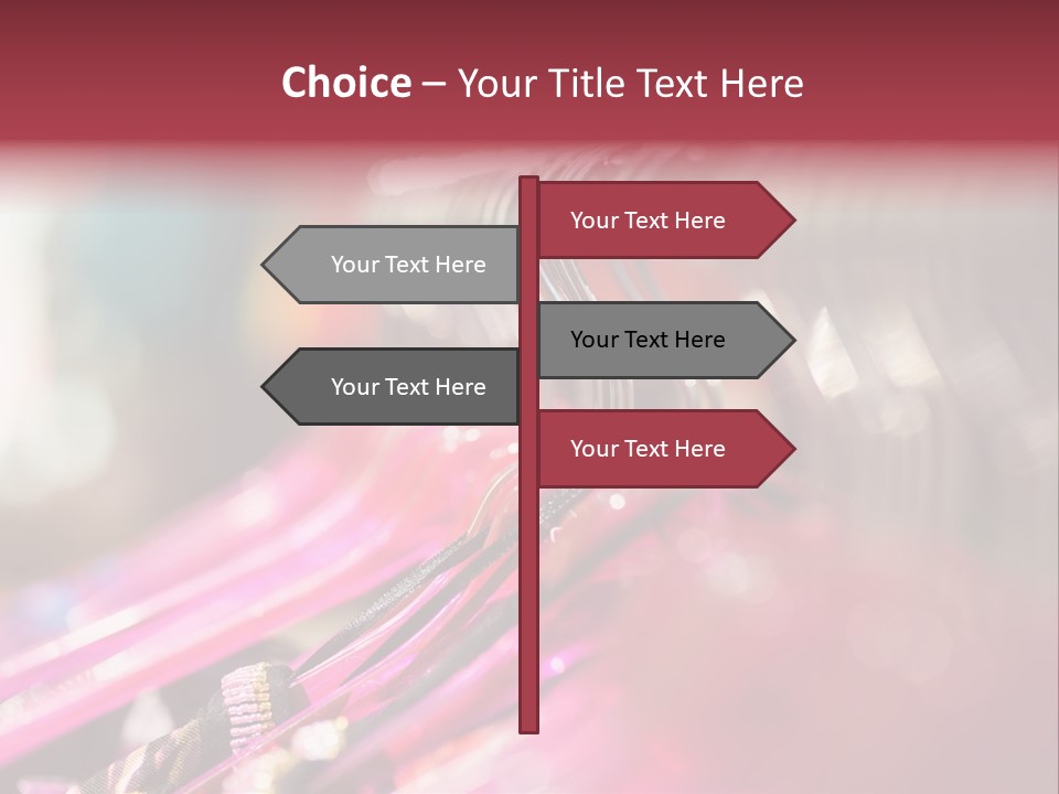Market Hanger Apparel PowerPoint Template