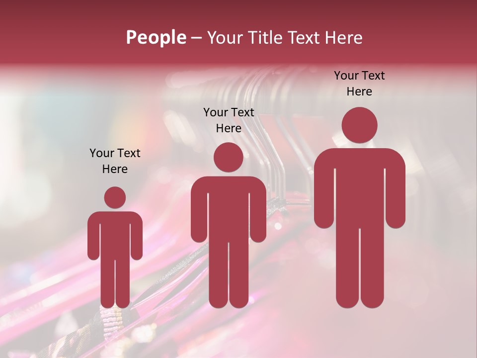 Market Hanger Apparel PowerPoint Template