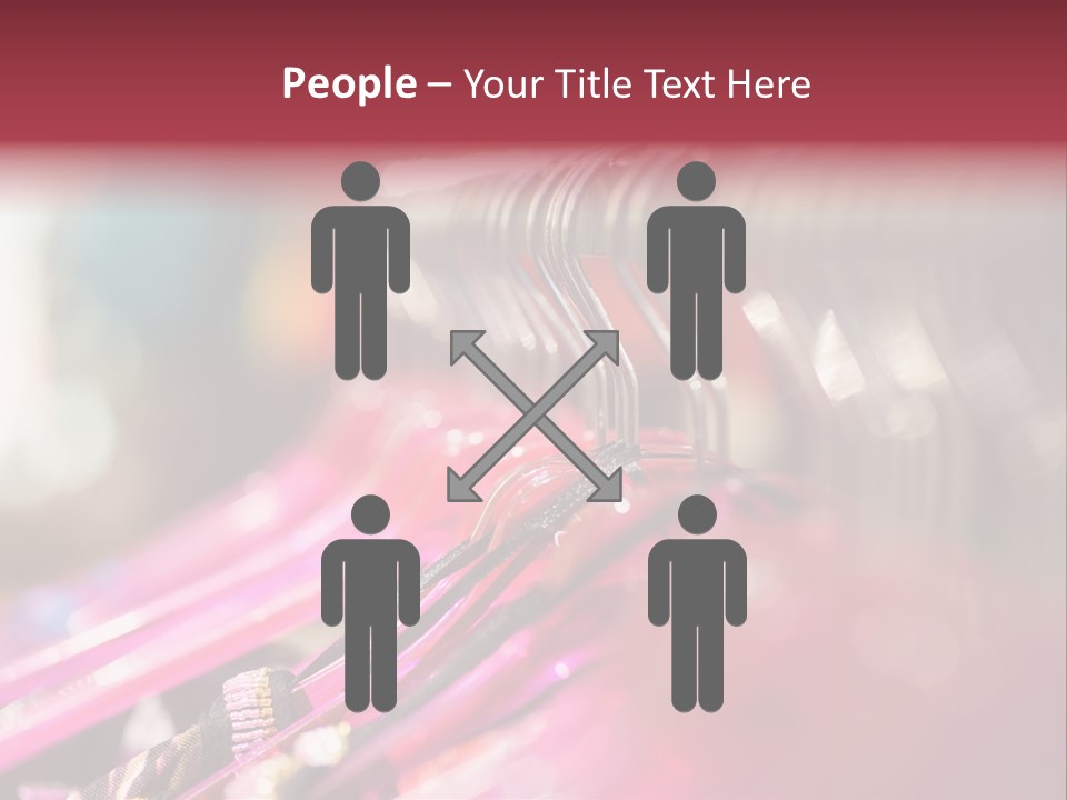 Market Hanger Apparel PowerPoint Template