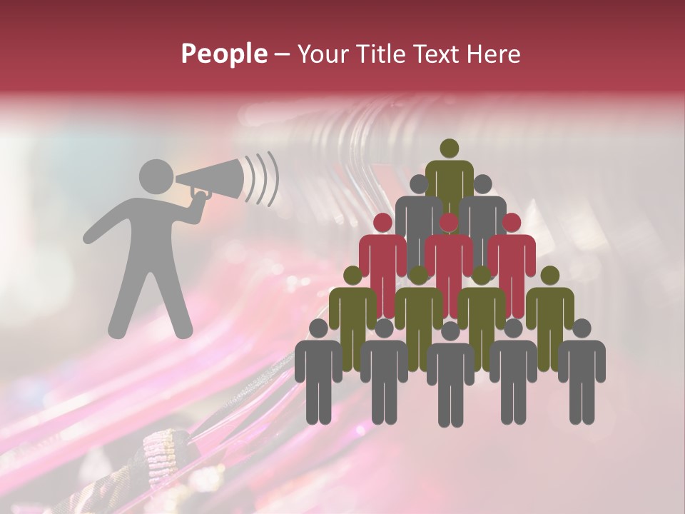 Market Hanger Apparel PowerPoint Template