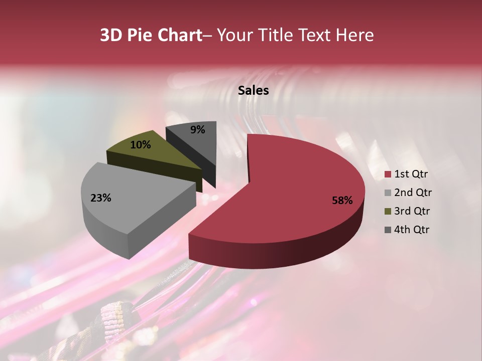 Market Hanger Apparel PowerPoint Template