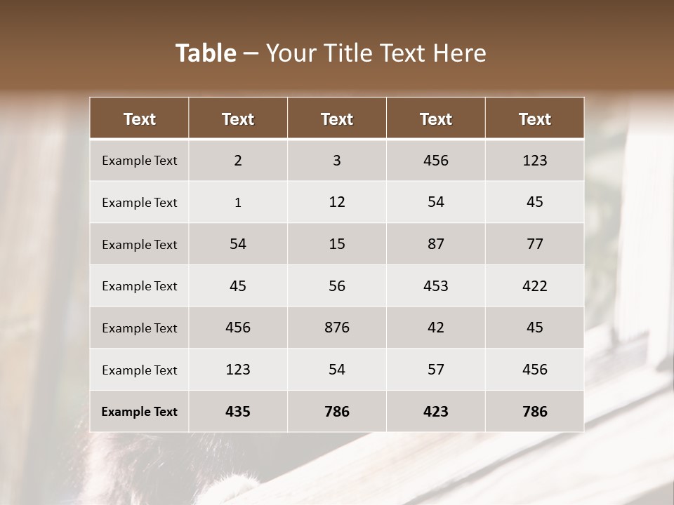 Beast House Visit PowerPoint Template