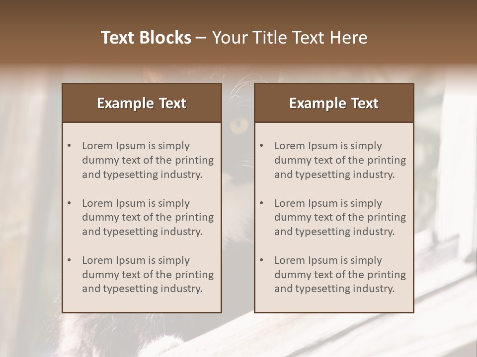 Beast House Visit PowerPoint Template
