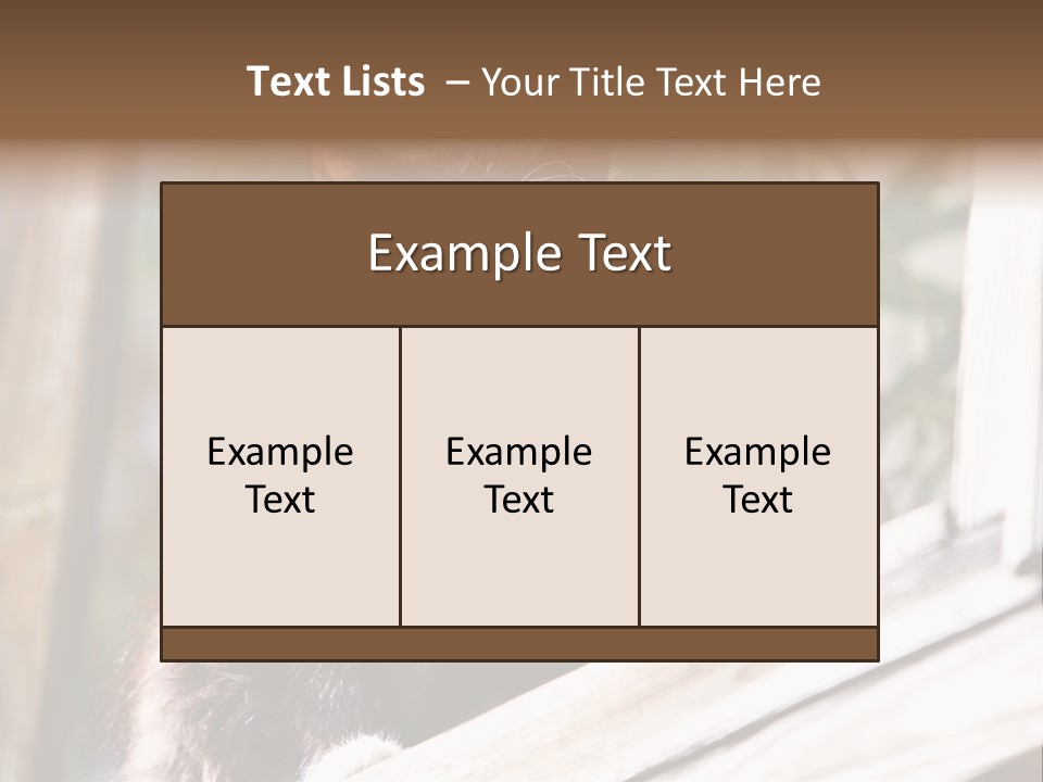 Beast House Visit PowerPoint Template