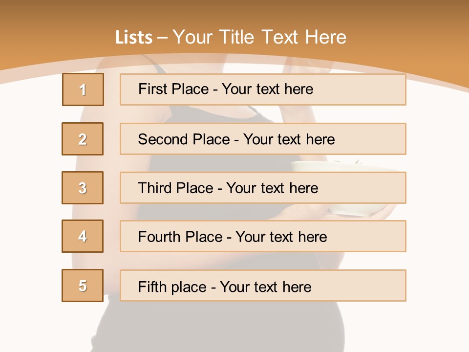 Maternity Female Mom PowerPoint Template
