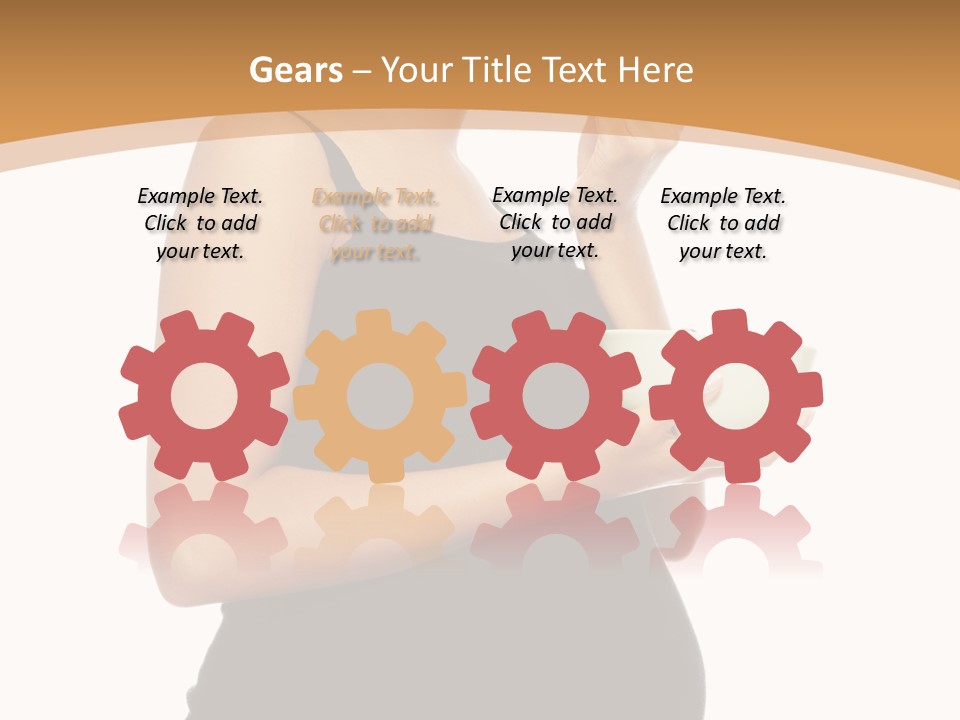 Maternity Female Mom PowerPoint Template