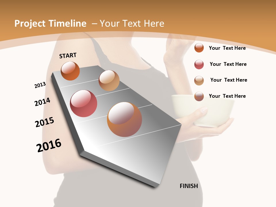 Maternity Female Mom PowerPoint Template