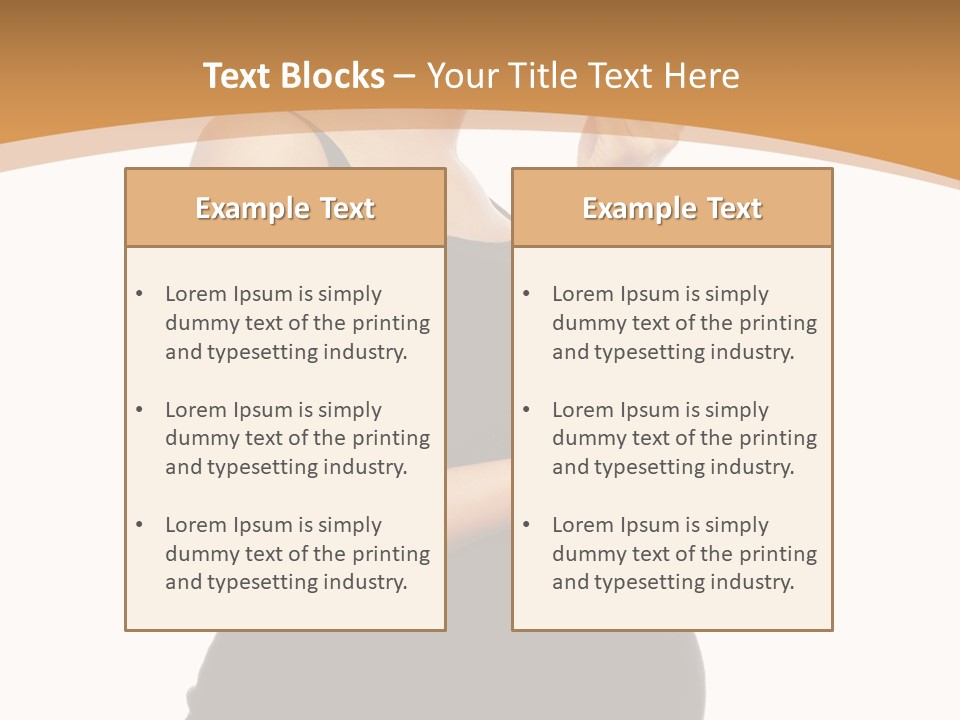 Maternity Female Mom PowerPoint Template