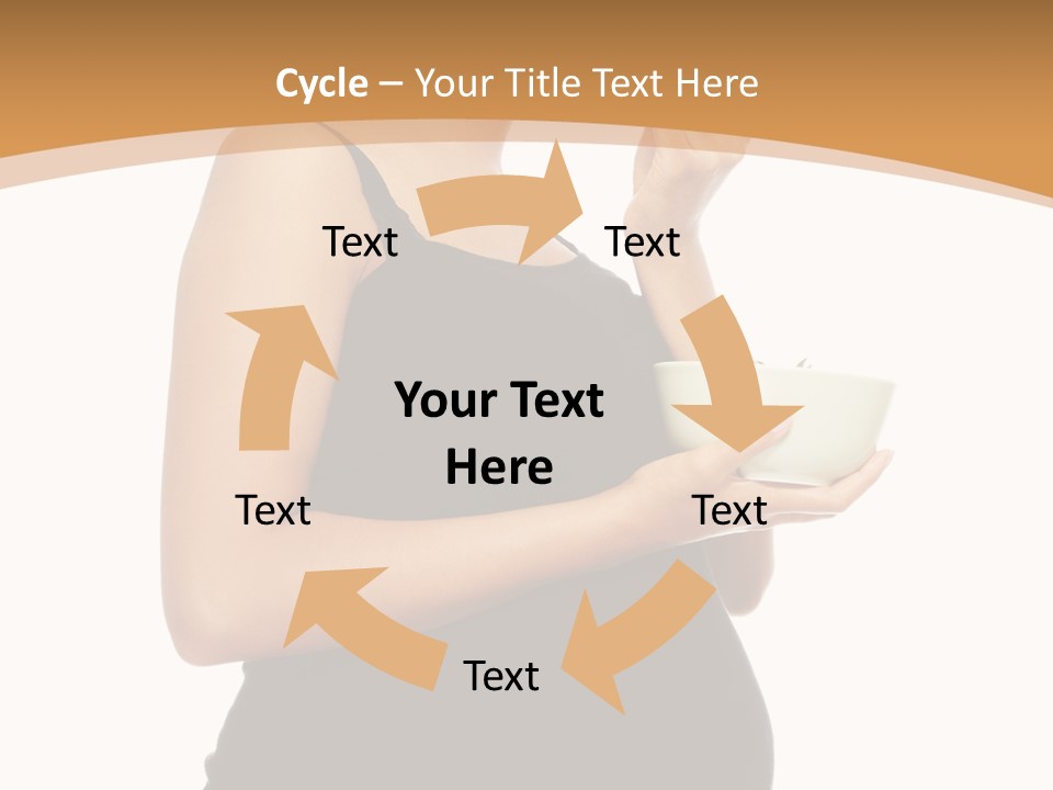 Maternity Female Mom PowerPoint Template