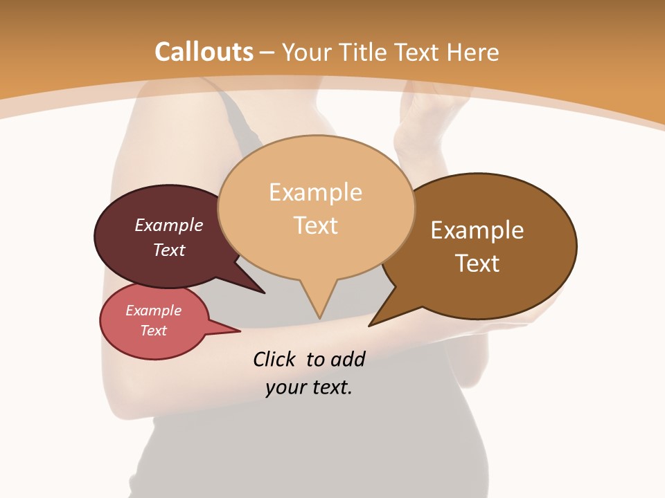 Maternity Female Mom PowerPoint Template