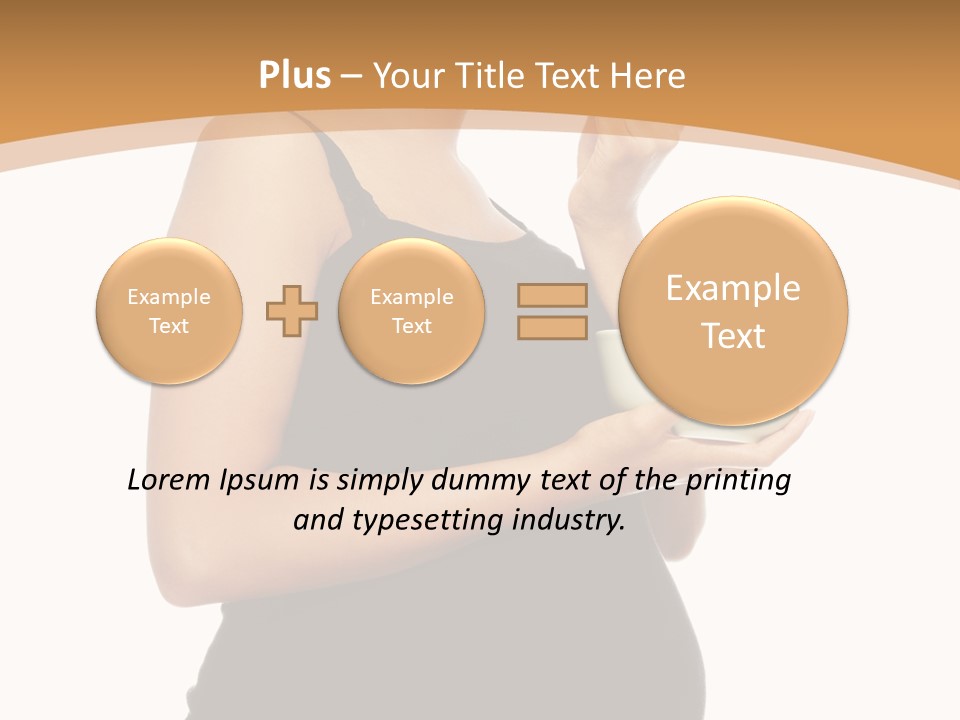 Maternity Female Mom PowerPoint Template