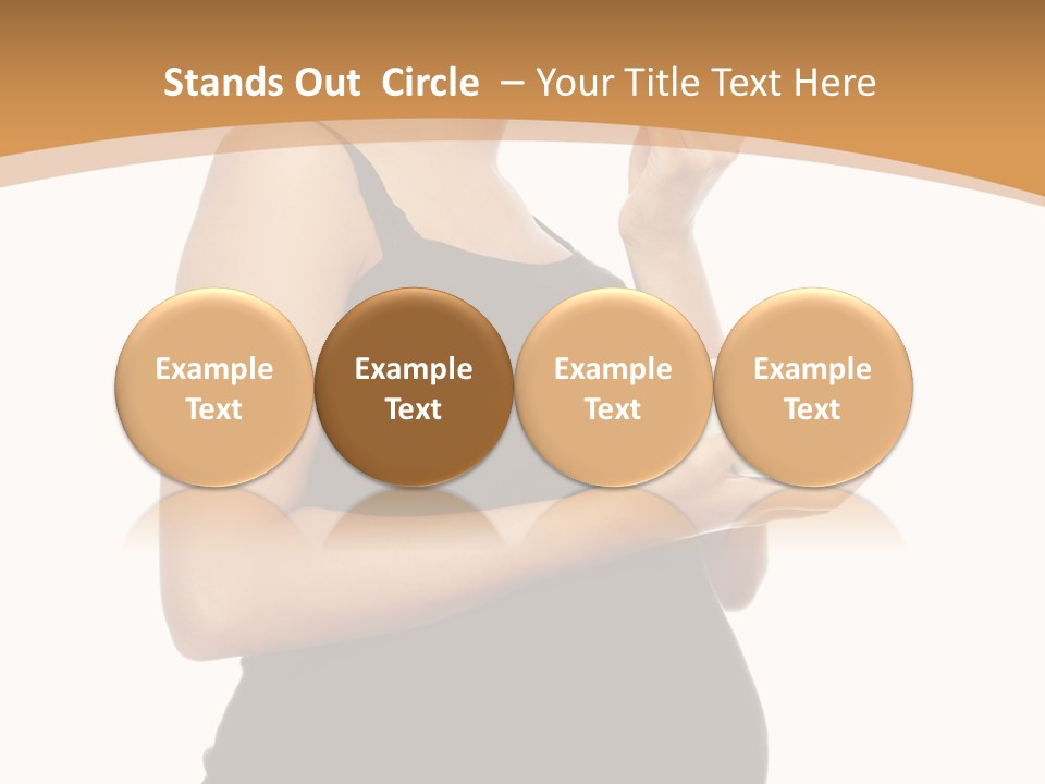Maternity Female Mom PowerPoint Template