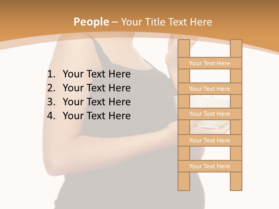 Maternity Female Mom PowerPoint Template