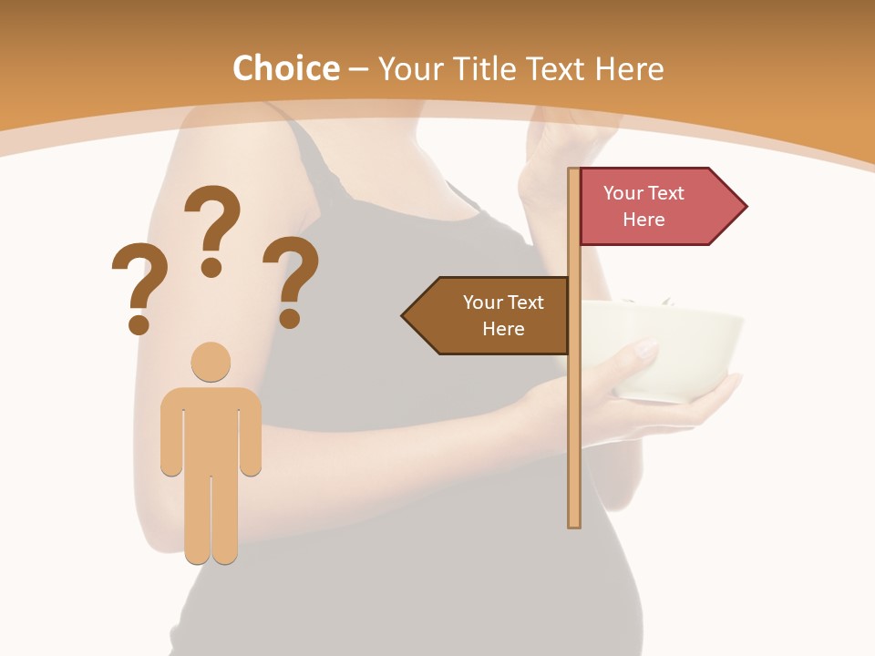 Maternity Female Mom PowerPoint Template