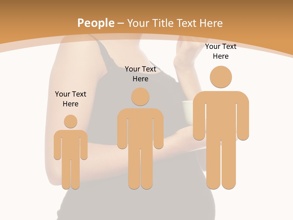 Maternity Female Mom PowerPoint Template