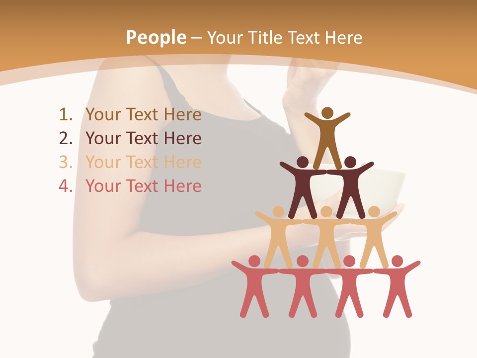 Maternity Female Mom PowerPoint Template