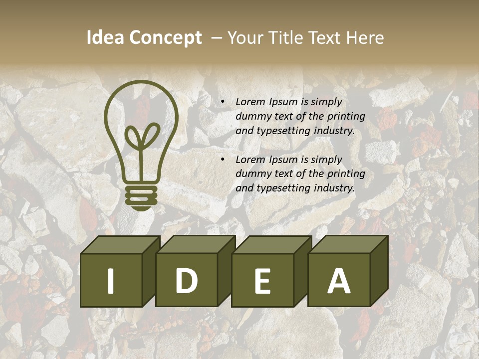 Rough Industrial Floor PowerPoint Template