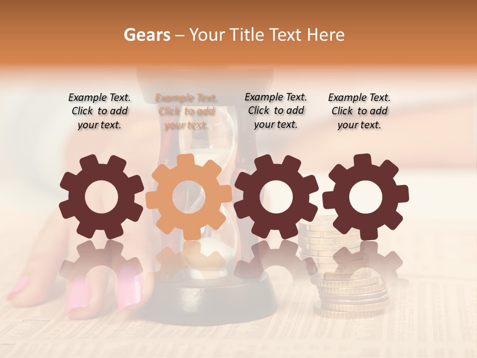 Ticking Future Progress PowerPoint Template