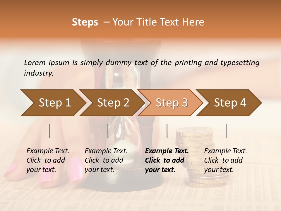 Ticking Future Progress PowerPoint Template