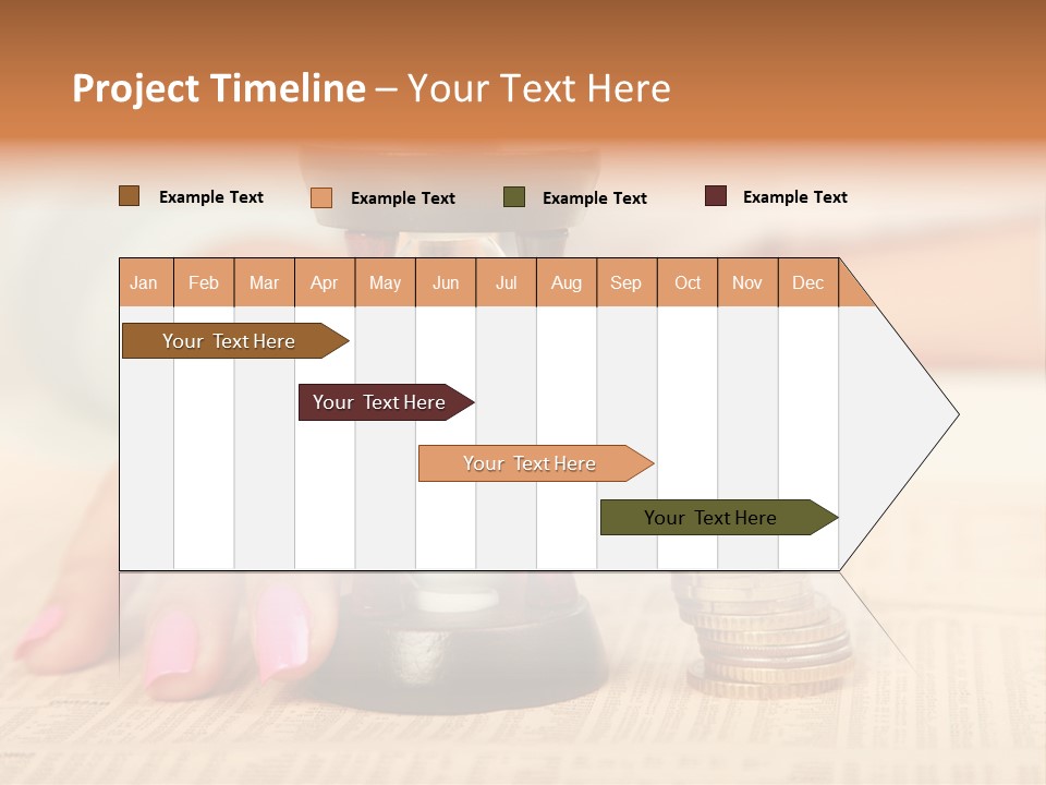 Ticking Future Progress PowerPoint Template