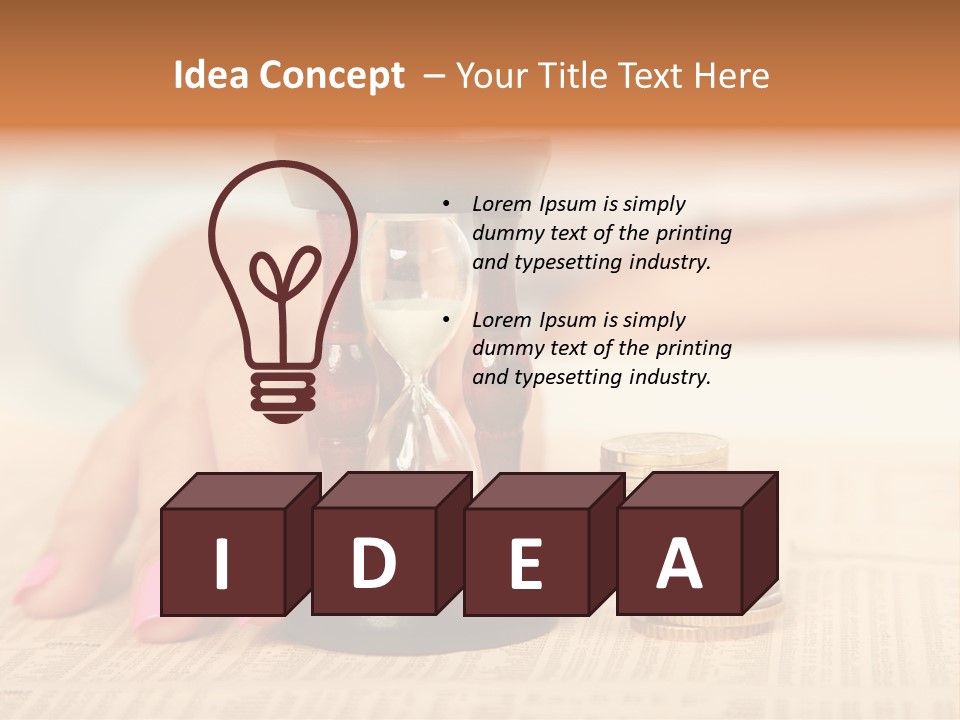 Ticking Future Progress PowerPoint Template