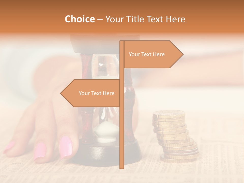 Ticking Future Progress PowerPoint Template