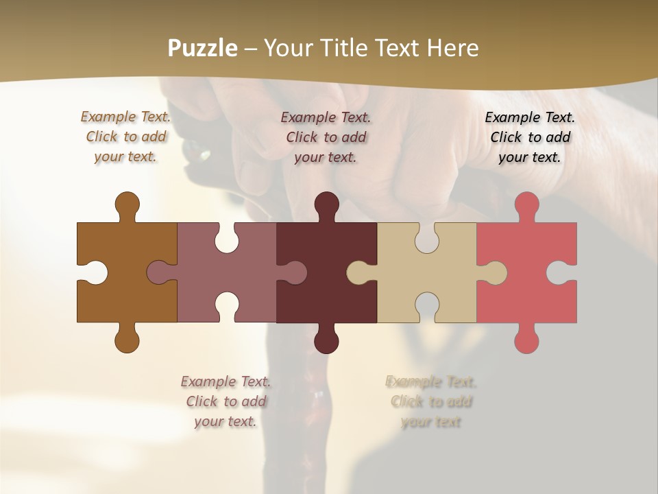 Disabled Selective Focus Wrinkled PowerPoint Template