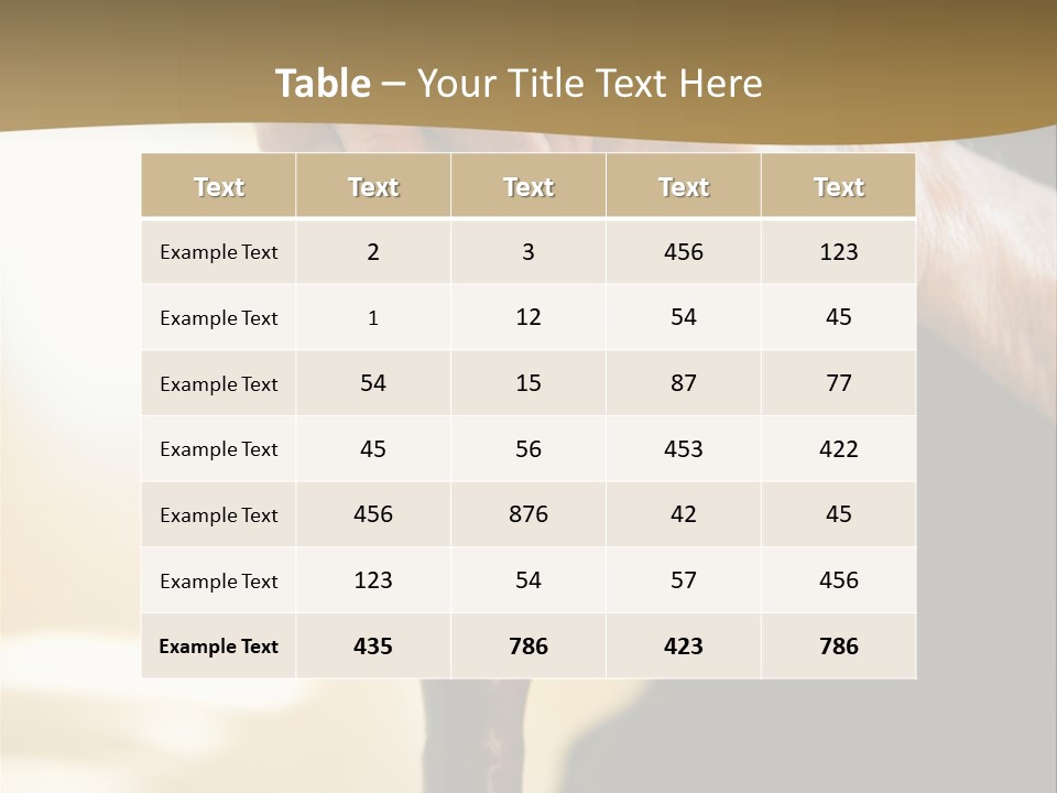 Disabled Selective Focus Wrinkled PowerPoint Template
