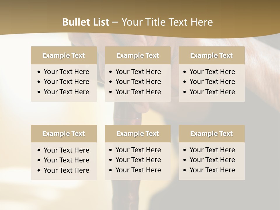 Disabled Selective Focus Wrinkled PowerPoint Template